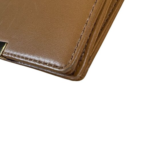 Michael Michael Kors Lana Leather Wallet Clutch Crossbody Bag in Khaki Tan - Picture 3 of 14